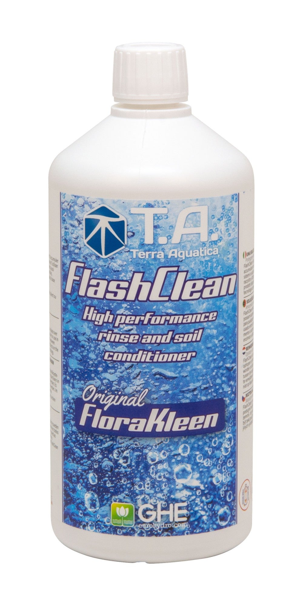 Terra Aquatica FlashClean 1 l - (multilingual label incl. DE)