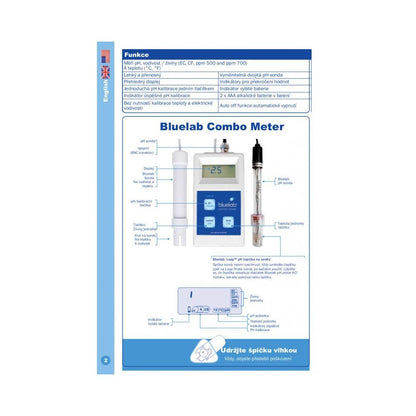 Bluelab Combo Meter pH/EC/temp