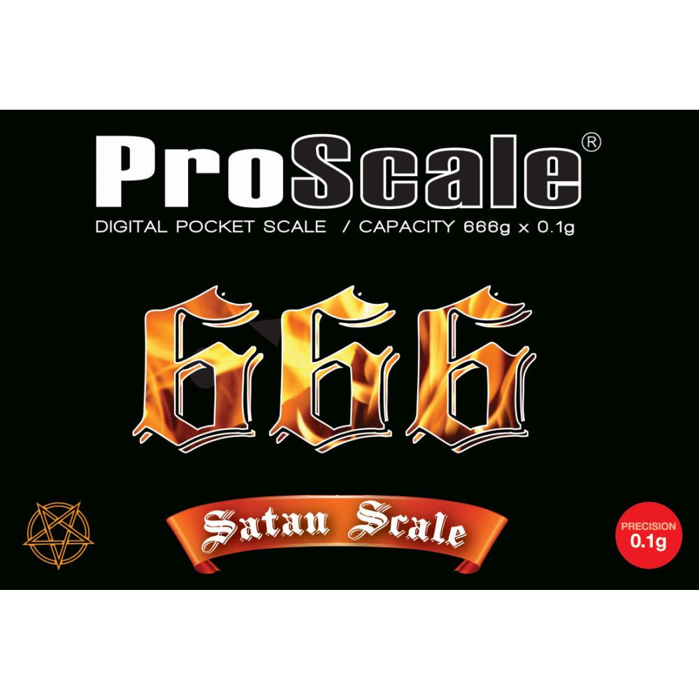 Digitale Waage Proscale 666g/0.1g - Satan Scale