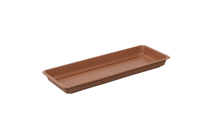 Plastkon Garden Brown tray, 100x17x4.5 cm