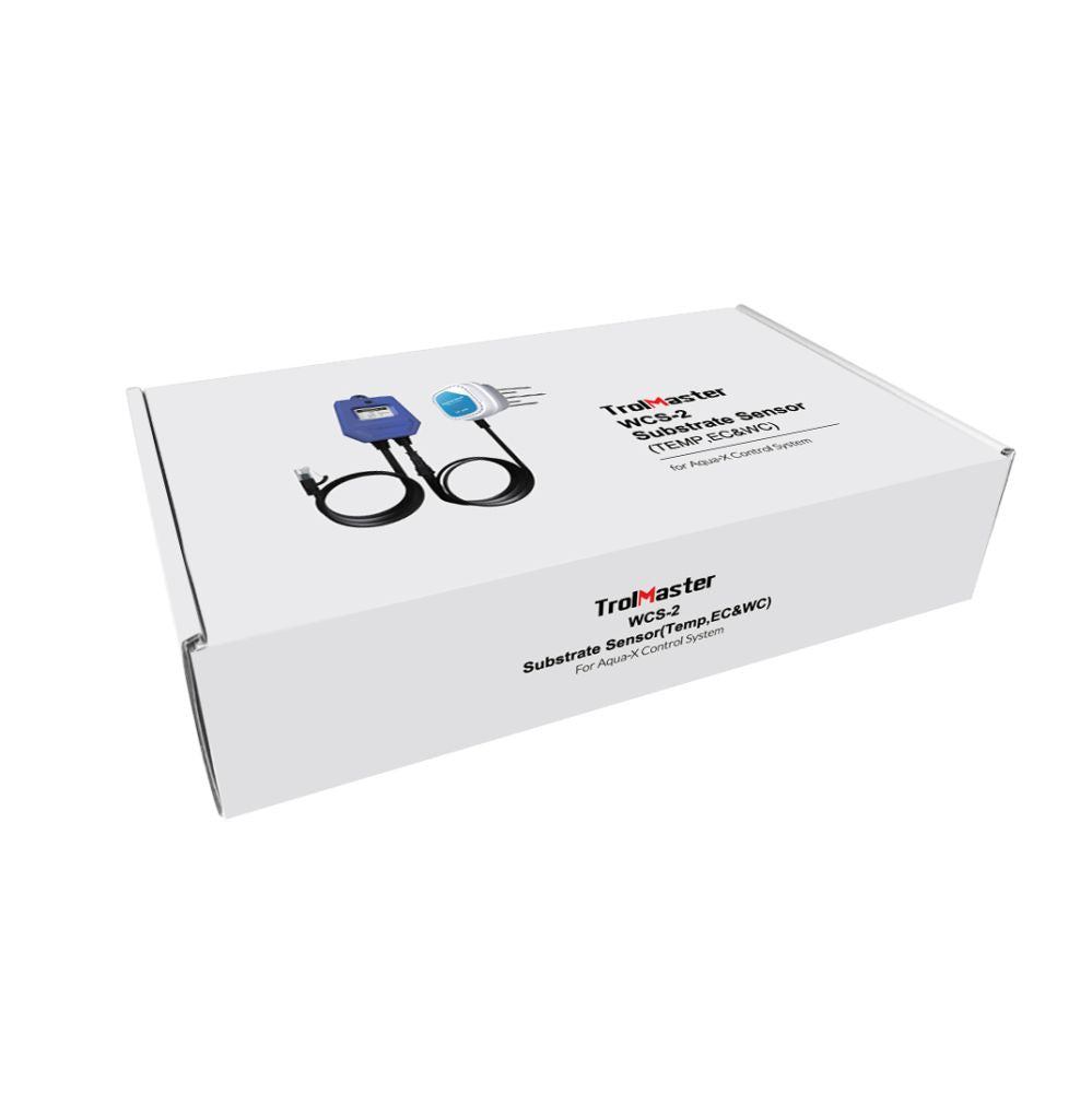 Trolmaster Soil Moisture-Temperature-EC 3-in-1 Sensor &amp; Cable Set (WCS-2)