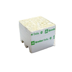 Grodan Delta NG2.0 75x75x65 mm, cultivation cube without hole, 1 piece.
