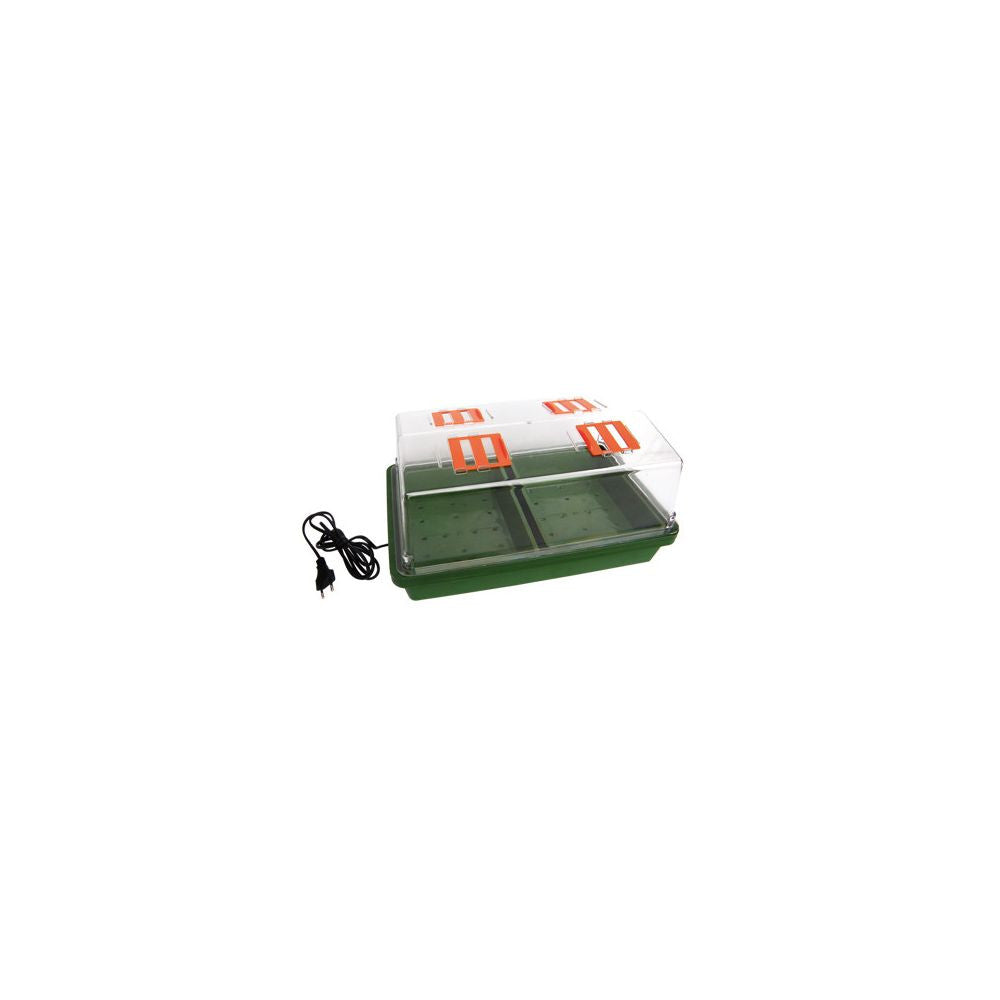 Plastic cup with heating 38x24x19cm, hard plastic