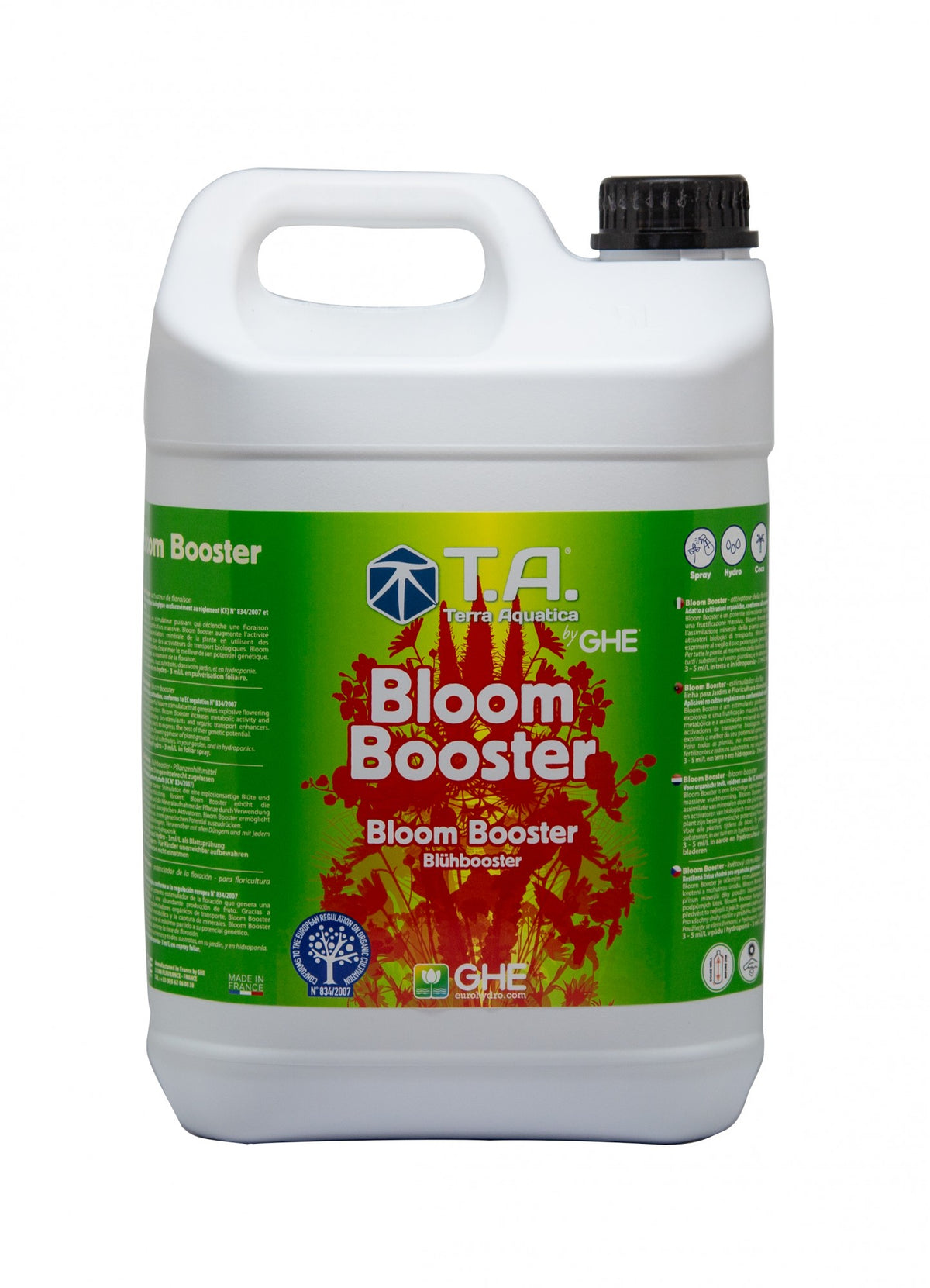 Terra Aquatica Bloom Booster Organic 10 l - (multilingual label incl. DE)