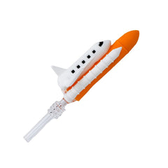 Bongthai Silicone Rosin Space Ship Nectar Collector Quartz Tip 15.5 cm, BOX 10 pcs.