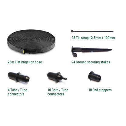 Irrigatia Flat Irrigation Hose Kit - 25 m