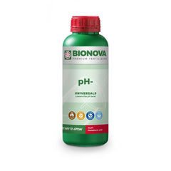 BioNova pH- (P2O5 24.5% phosphoric acid) 1 l - (multilingual label incl. DE)
