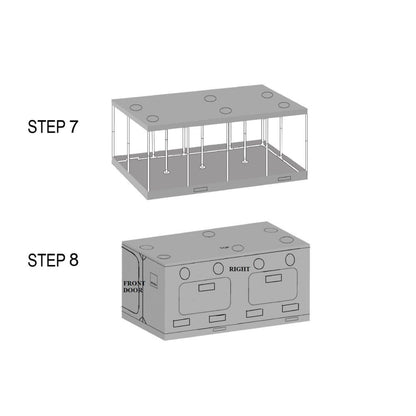 BudBox Silver PRO Titan VI 600x300x220 cm