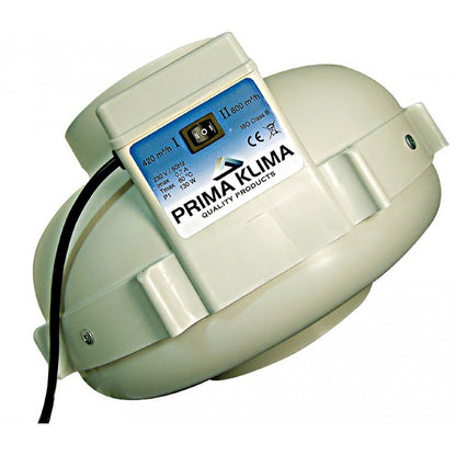 Prima Klima Rohrventilator PK160-2 160 mm - 420/800 m3/Std, 2-gang