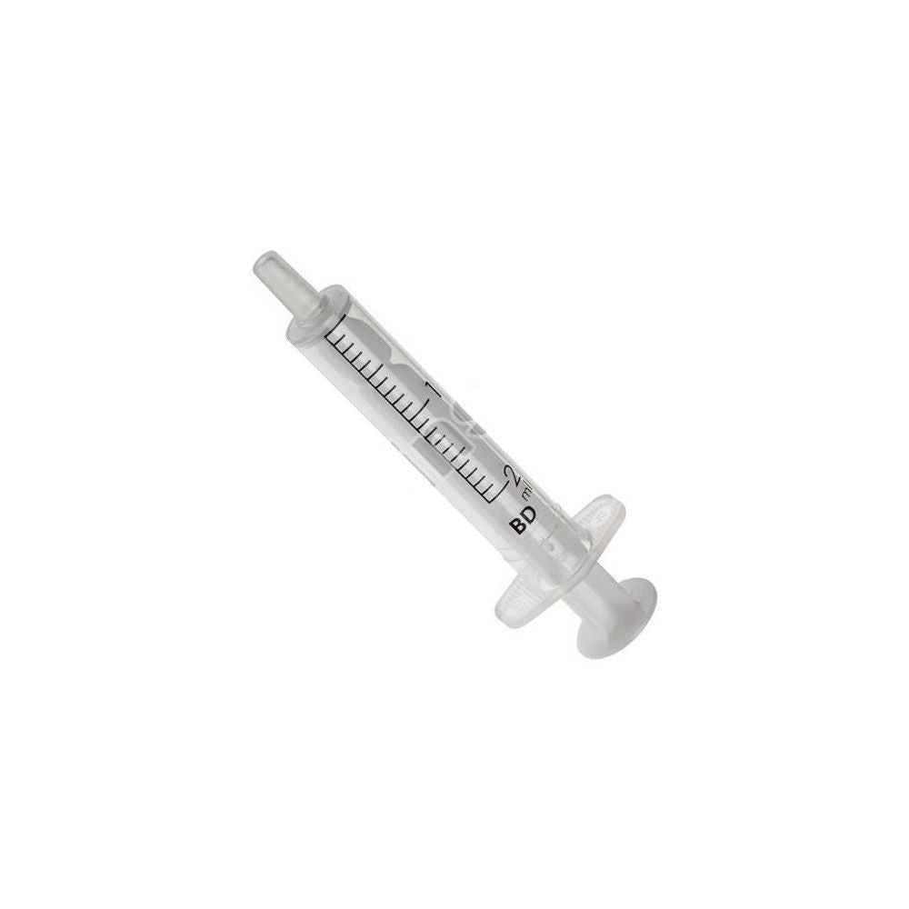 Plastic injection syringe 2ml