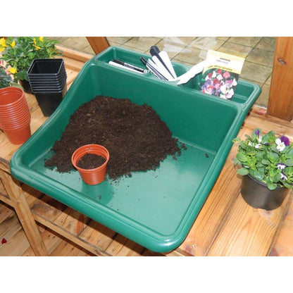 Garland Plastikschale Tidy Tray Green Compact 49x50x15 cm