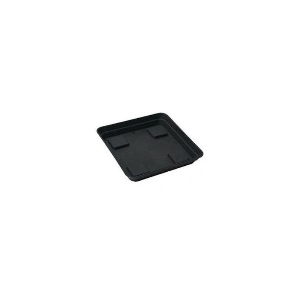 Tray with embossing for flowerpot 5.7l 20x20cm