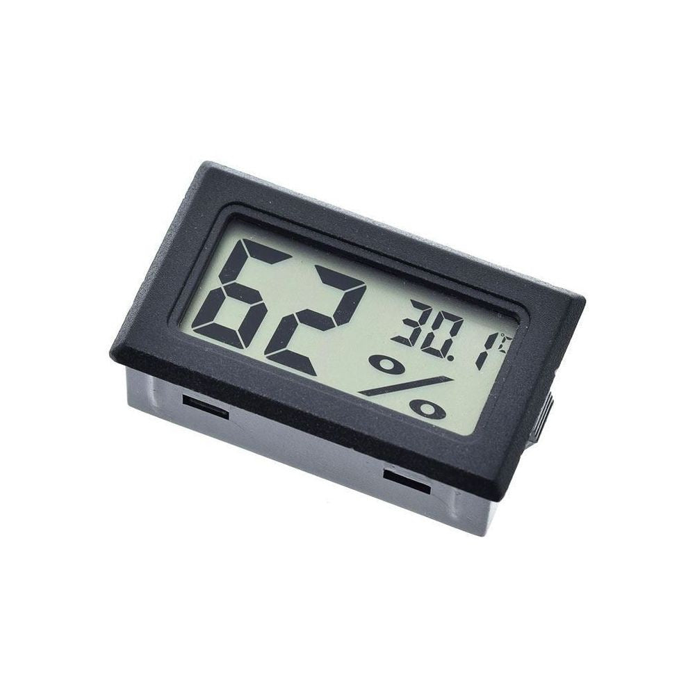 Digitalthermometer und Luftfeuchtigkeitsmesser FY-11 Schwarz