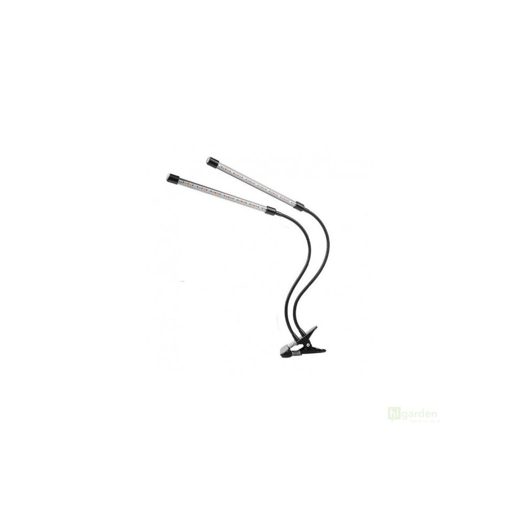 LED lighting with clip, 2 adjustable strips
