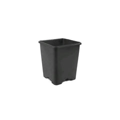 Plastic flowerpot, square 7x7x8 cm - 0.35 l