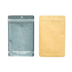 Qnubu zip bag Kraft 28g, 235x150 mm, PACK OF 50 pcs.