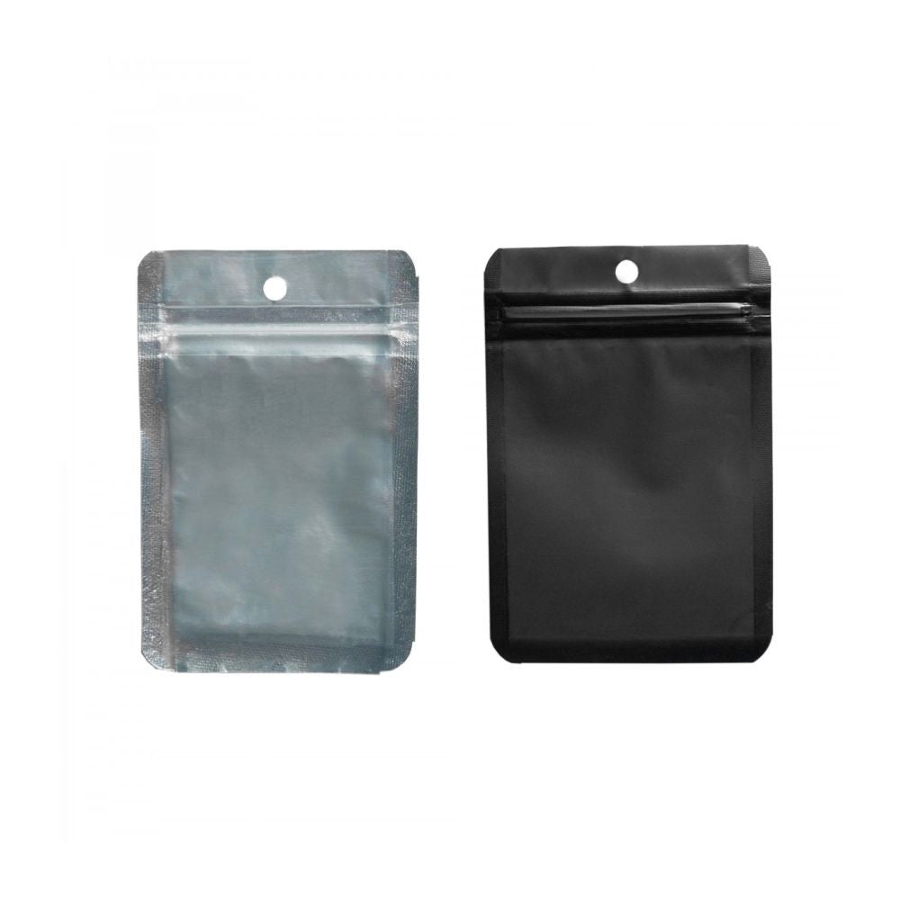 Qnubu Zip Bag Black 1g, 75x110 mm, PACKUNG 50 Stk.