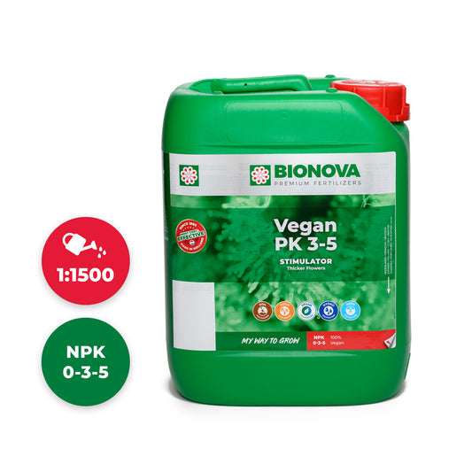 BioNova Vegan PK 3-5 (Phosphor+Kalium) 5 l - (mehrsprachiges Etikett inkl. DE)