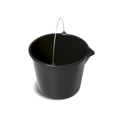 Garten Eimer mit Ausguss, schwarz 20l