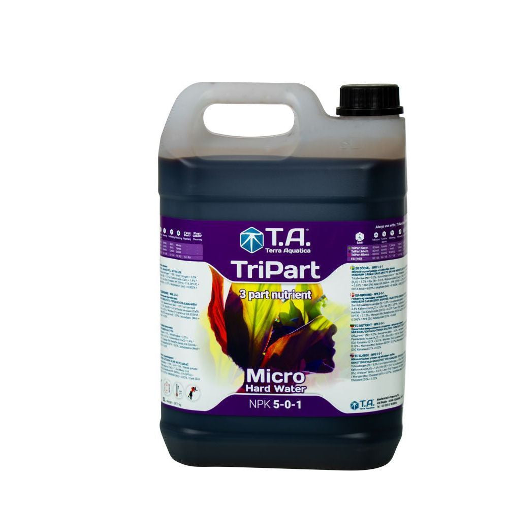 Terra Aquatica TriPart Micro HW 5 l - (multilingual label incl. DE)