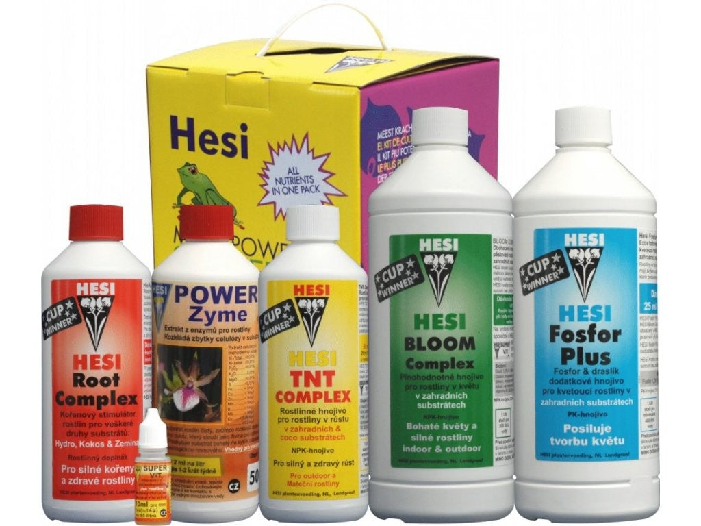 Hesi Starterbox Soil 3.51 l, Düngemittel-Kit