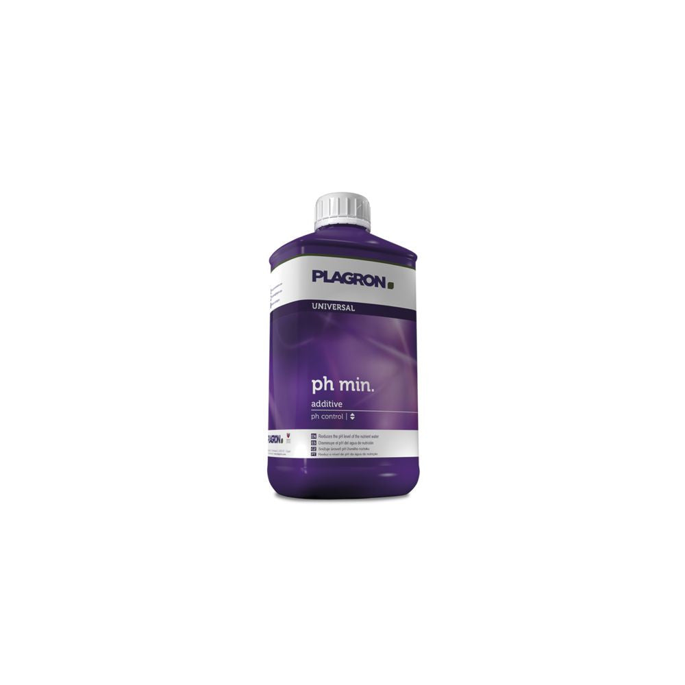 Plagron pH Min 1 l - (multilingual label incl. DE)