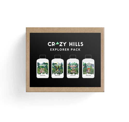 Crazy Hills Explorer Pack, Düngemittel-Kit - (mehrsprachiges Etikett inkl. DE)