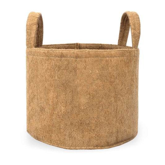 U Gro Jute Round Blumentopf mit Griffen 30x24 cm - 16 l