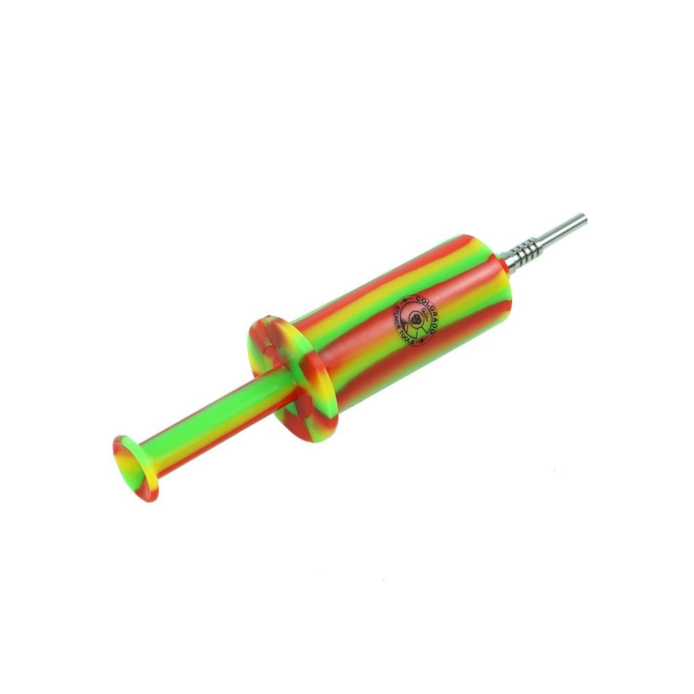 Qnubu Colorado Syringe Collector Colorful with Titanium Tip 23 cm