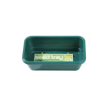 Garland Plastikschale Mini Seed Tray Green mit Drainage 17x10x5 cm