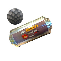VF Silver silencer 50 cm / diameter 23 cm / flange 150 mm