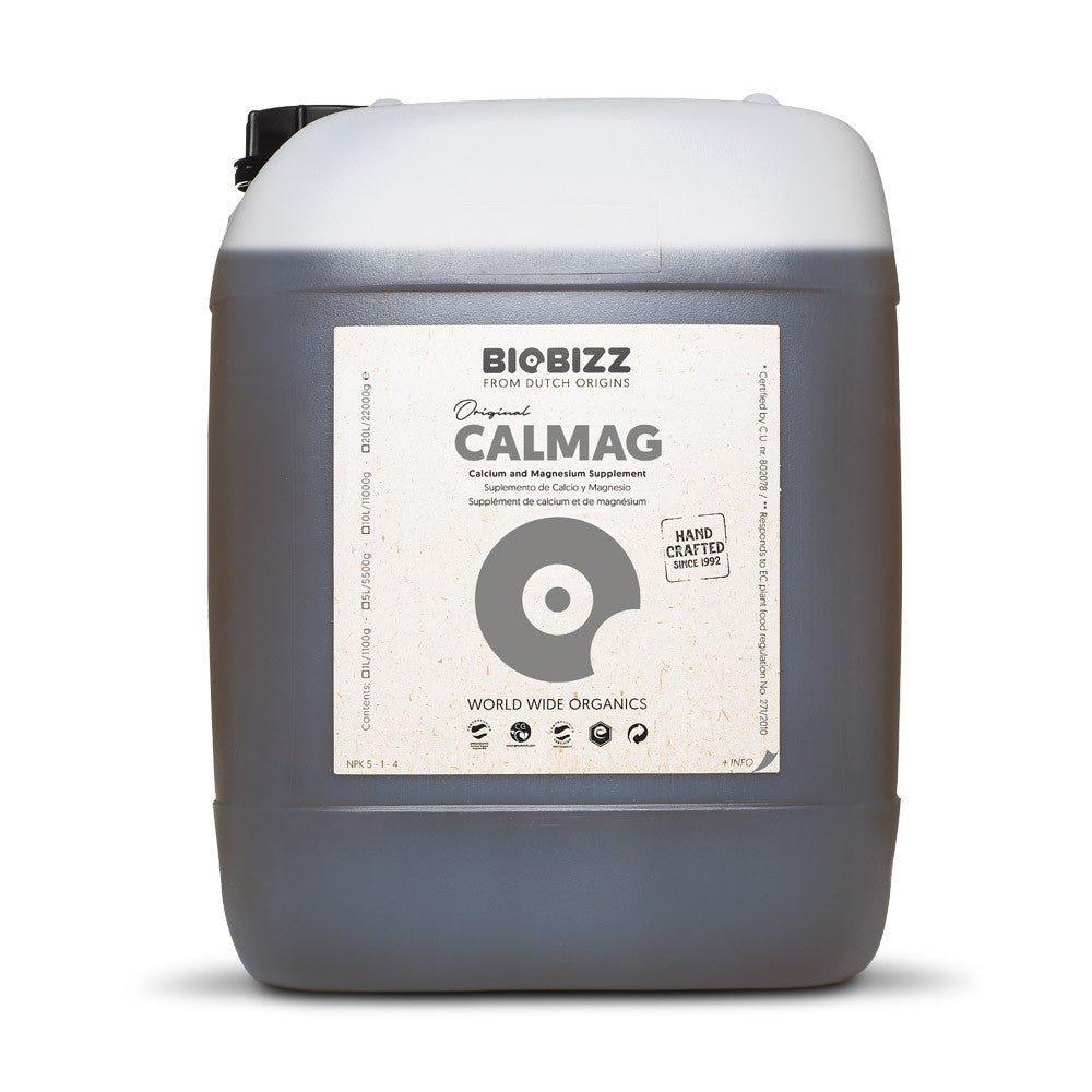 Biobizz Calmag 20 l - (multilingual label incl. DE)