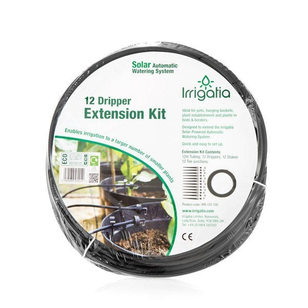 Irrigatia extension set with 12 drip heads
