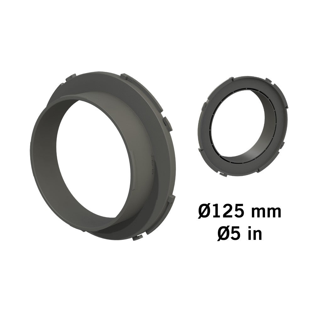 Secret Jardin Connector 125 mm for Ducting Flanges 16 mm