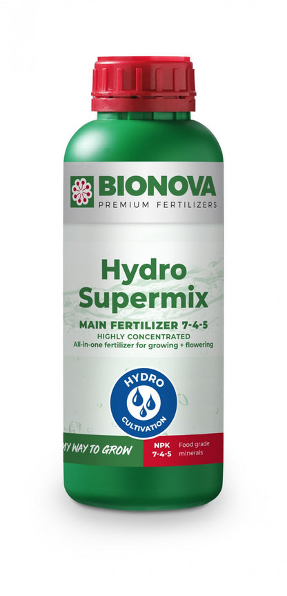 BioNova Hydro Supermix 1 l - (mehrsprachiges Etikett inkl. DE)