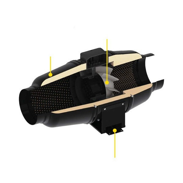 Dalap AP Quiet 100 mm, 170/240 m3/hr