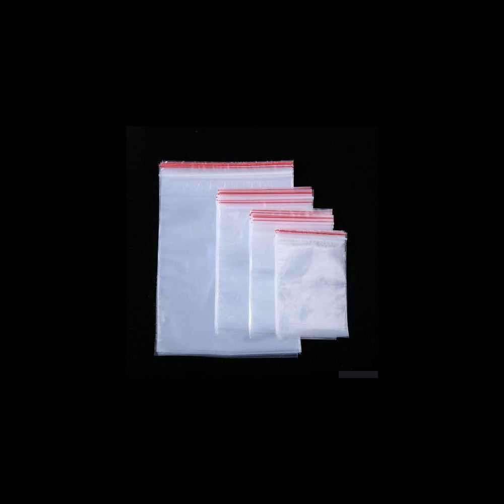 Igelit closure bag SLIM with zipper - pack of 100 pieces 4 x 6 cm