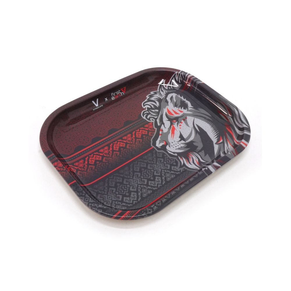 Metal rolling tray Lion 180x140 mm