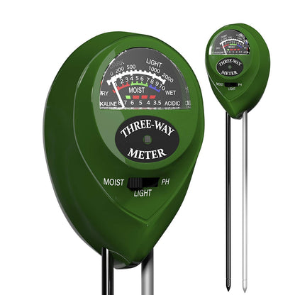 Airontek pH meter, hygrometer, light meter