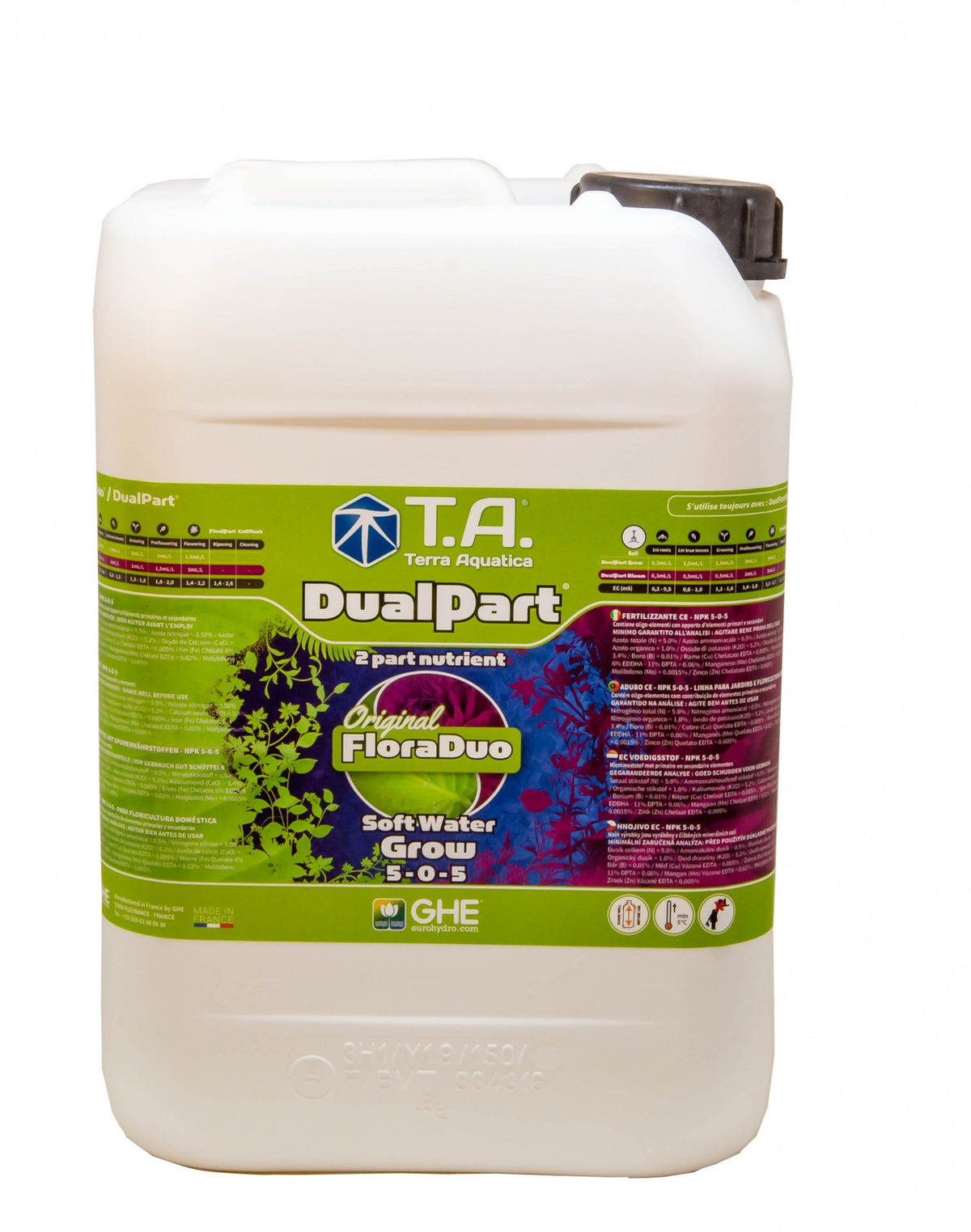 Terra Aquatica DualPart Grow SW 10 l - (multilingual label incl. DE)