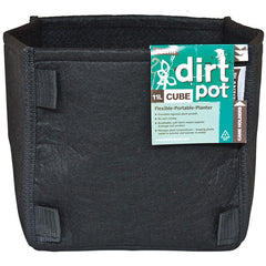 PLANT!T Square textile flowerpot DirtPot 11l without handle