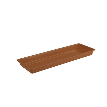 Plastkon Extra Flor Terracotta tray, 58.3x16.5x4 cm