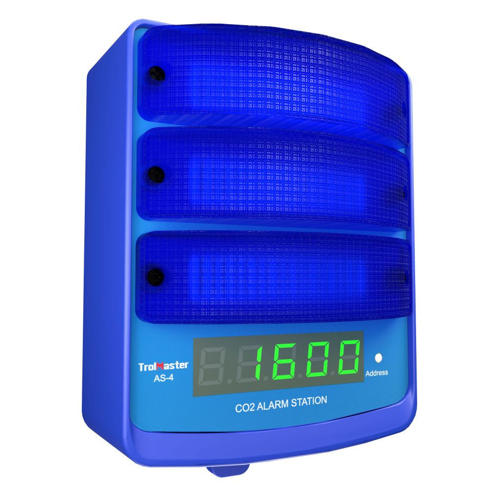 Trolmaster CO2 Alarm Station, blaues Licht (AS-4)