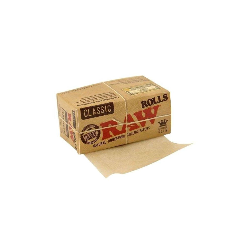 RAW Papiere Rollen Slim 5m, BOX 24 KS