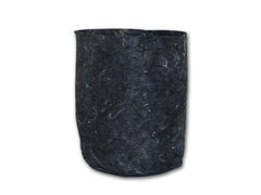Root Pouch Grey Textile Flowerpot 15x19 cm - 3.8 l