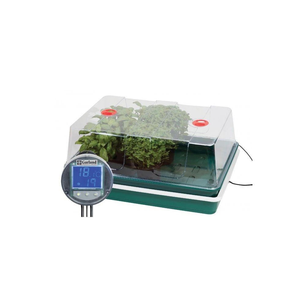 Garland Greenhouse XL Professional Variable, hard plastic, heated with thermostat, 59x41x26.5 cm