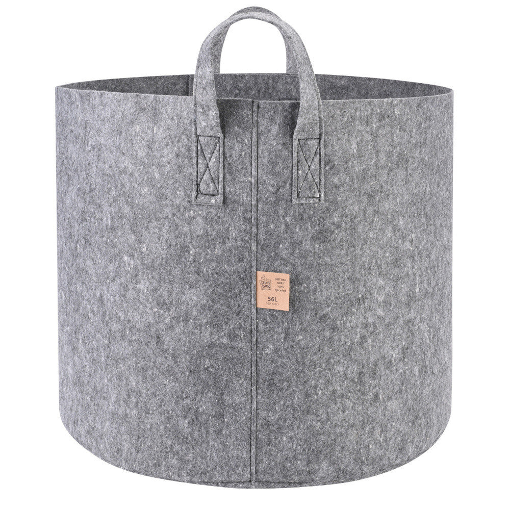 Dirt Bag Grey Stoff Topf 56 l (Topf aus 100% recyceltem Stoff)
