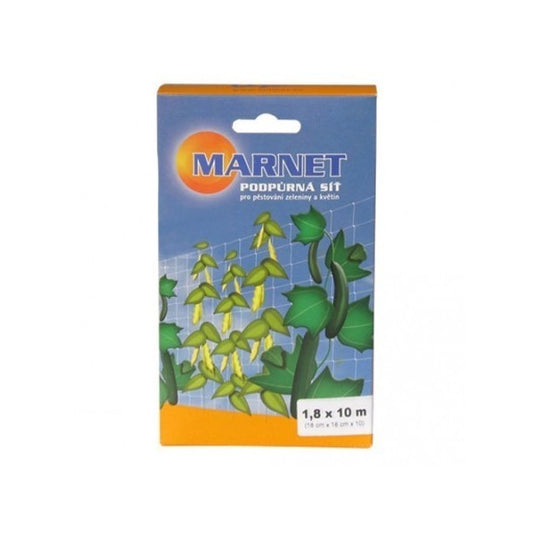 Plant Support Net Marnet 1.8x10 m, Squares 18x18 cm