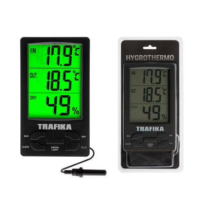 Trafika Thermo-Hygro PRO, Thermometer und Hygrometer mit Sonde