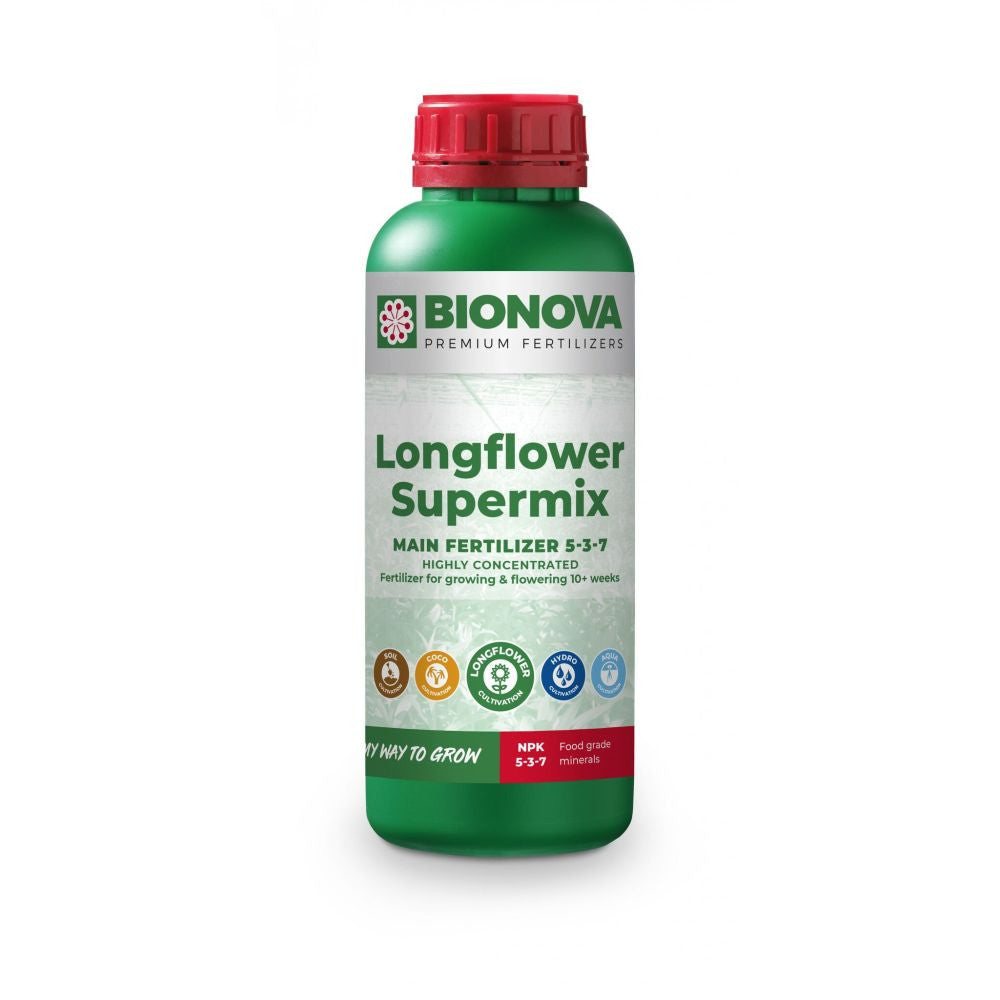 BioNova Longflower Supermix 1 l - (mehrsprachiges Etikett inkl. DE)